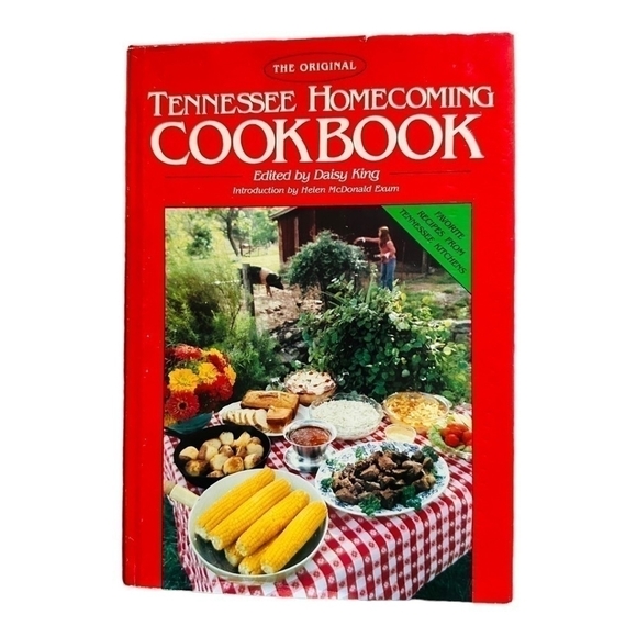 Signed Vintage Recipes Book Daisy King Original Tennessee Homecoming Cookbook - Picture 1 of 3
